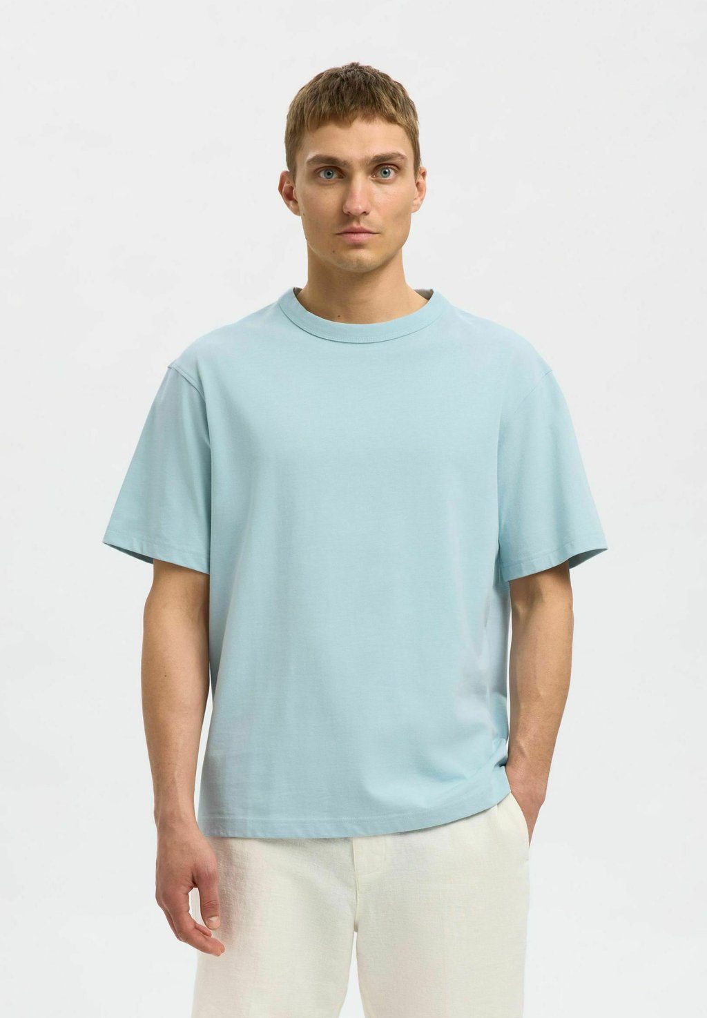 

Базовая футболка RELAXED FIT Selected Homme, синий