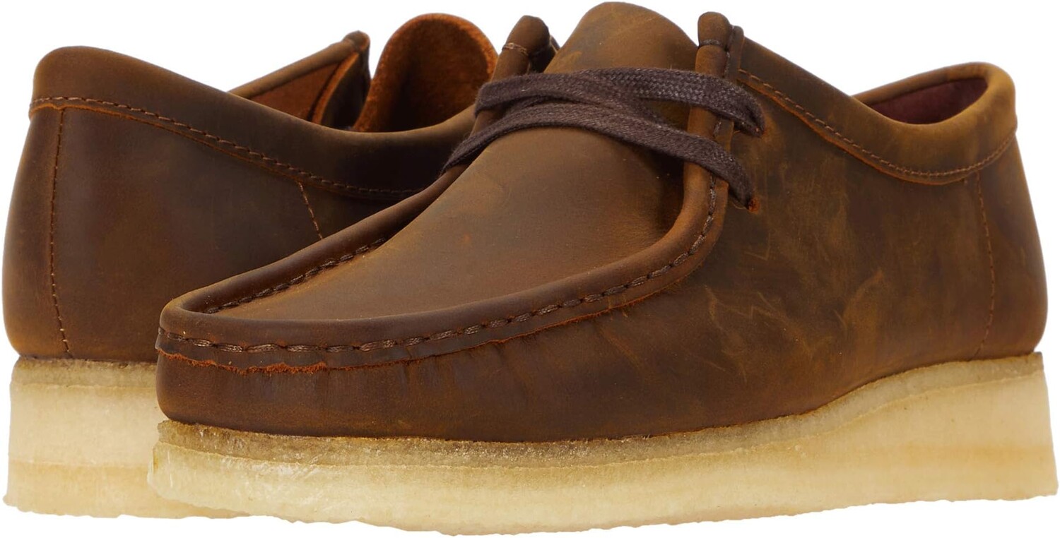 

Кроссовки Wallabee Clarks, цвет Beeswax 1