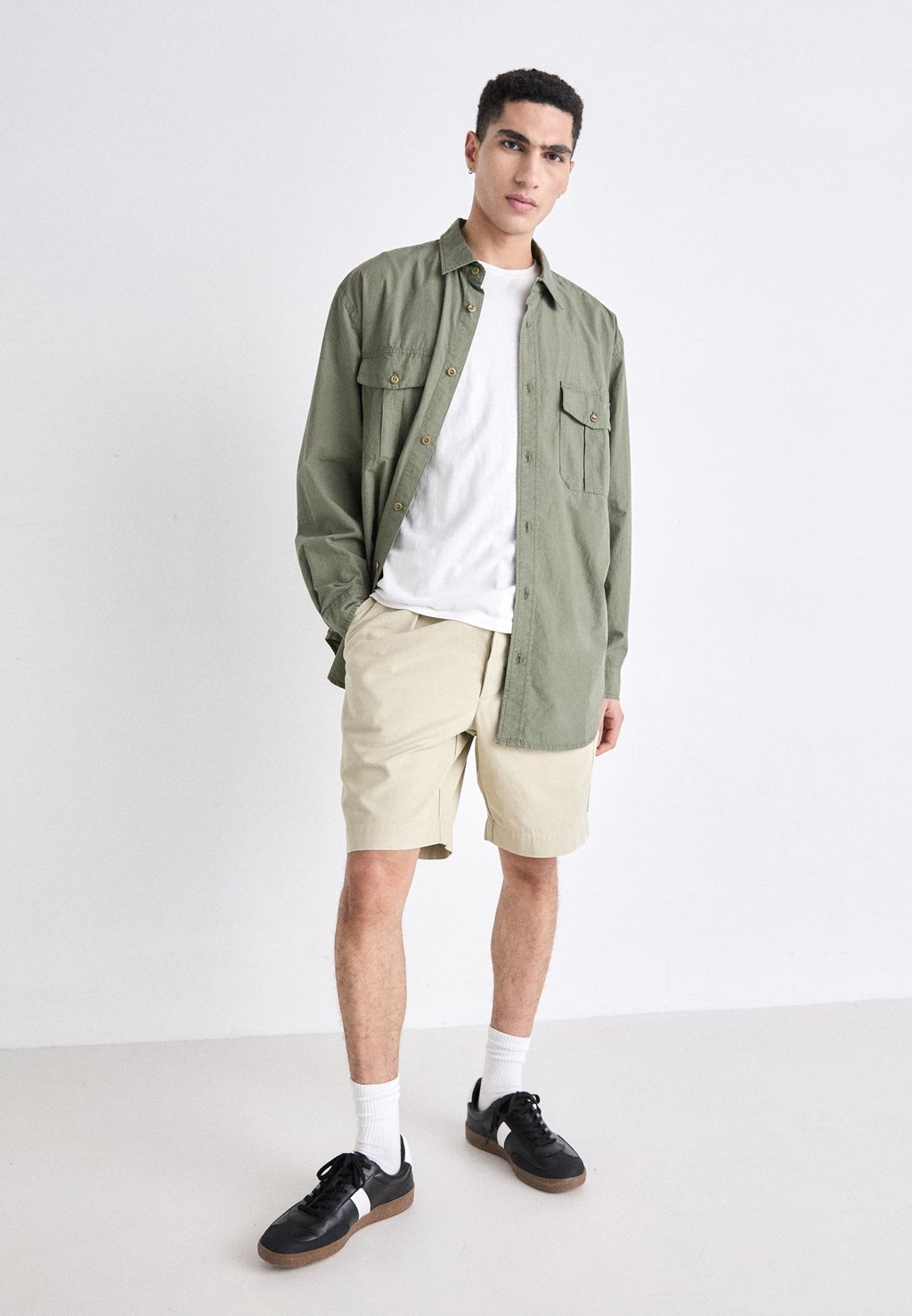 

Рубашка TRANSNOMADICA DOCKERS, оливковый