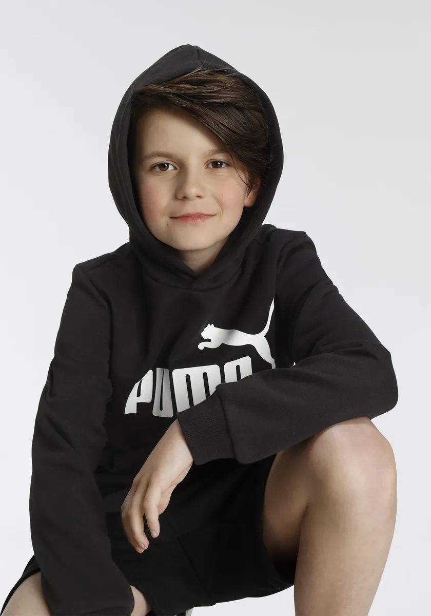 

Толстовка PUMA с капюшоном "ESS BIG LOGO HOODIE FL B", цвет Puma Black