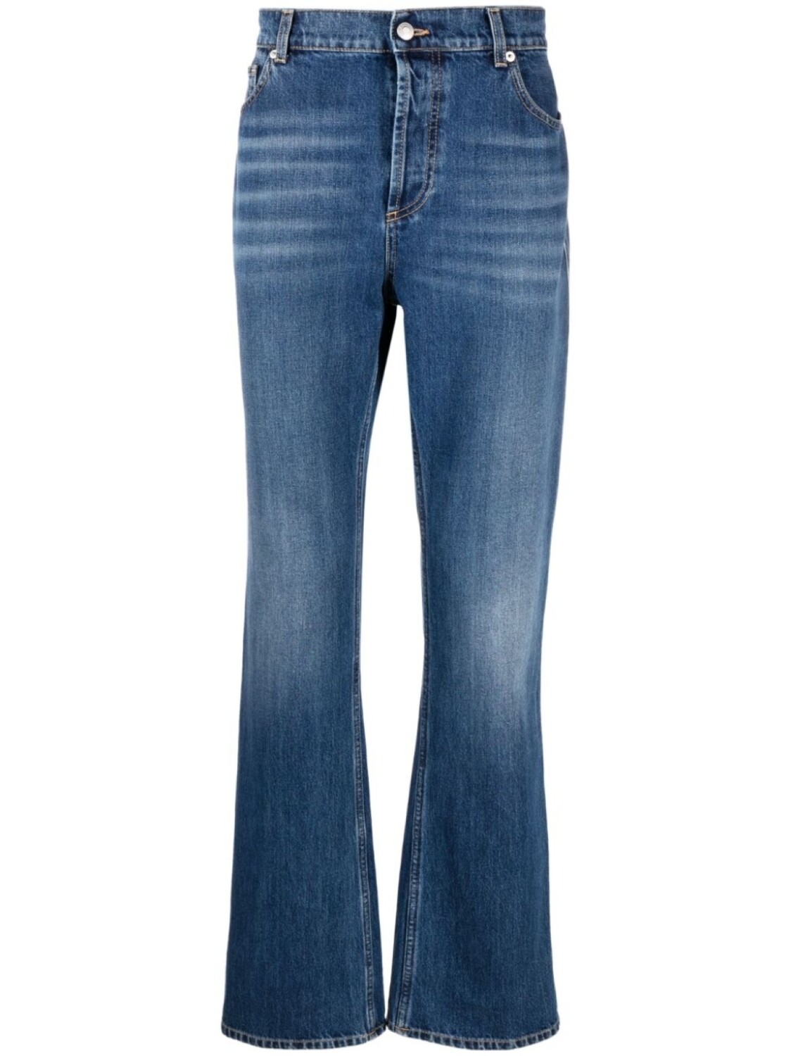 

Alexander McQueen джинсы bootcut средней посадки, синий