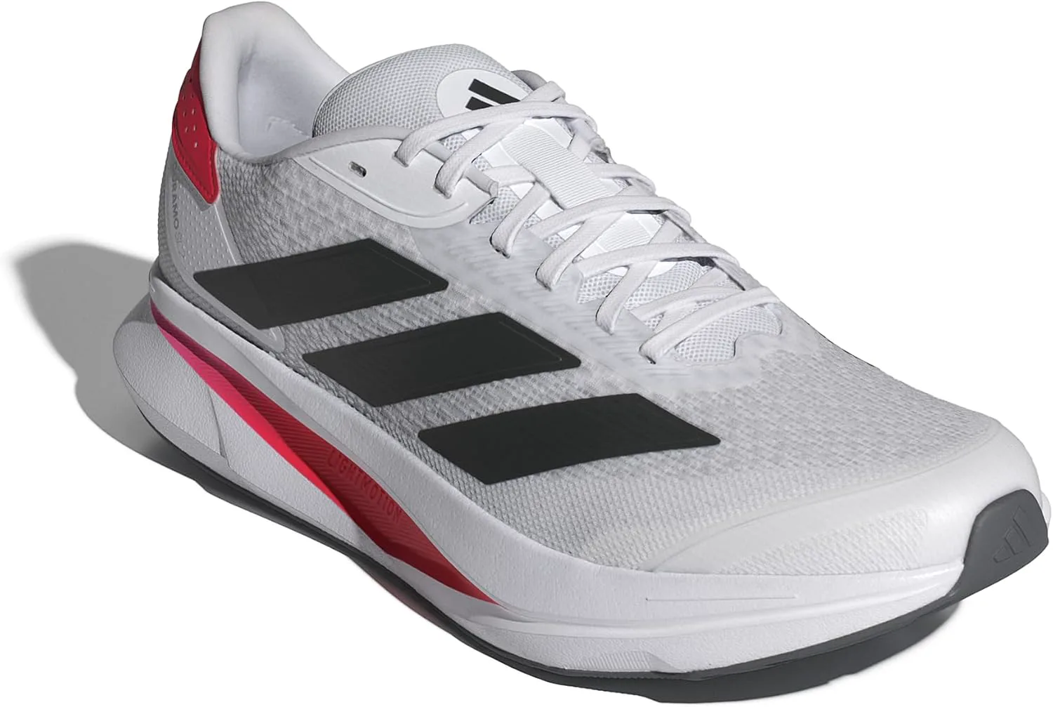 Мужские кроссовки для бега Adidas Duramo SL 2, белый/черный/красный — фото 4