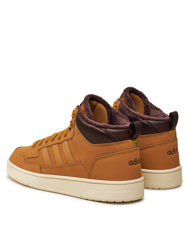 Кроссовки adidas Rapid Court Mid Winterized JR0171 Marrón, коричневый — фото 3