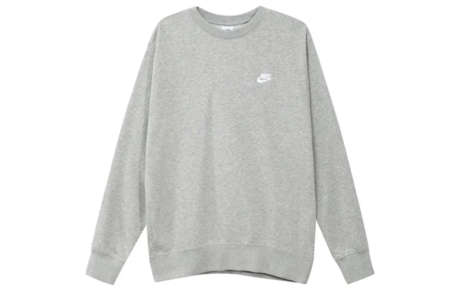 Спортивный свитшот Club Unisex Nike, серый — фото 3