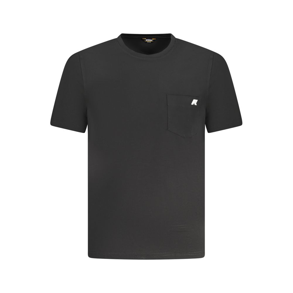 

Черная хлопковая футболка K-Way, Black