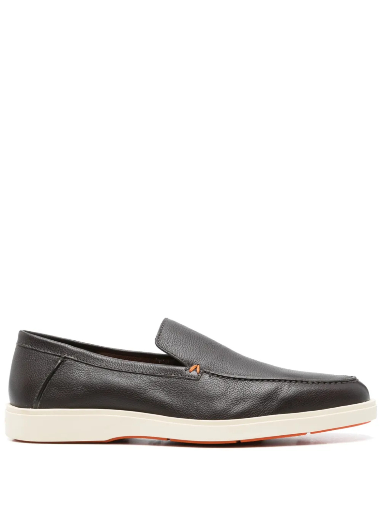 

Кожаные мокасины Santoni, коричневый