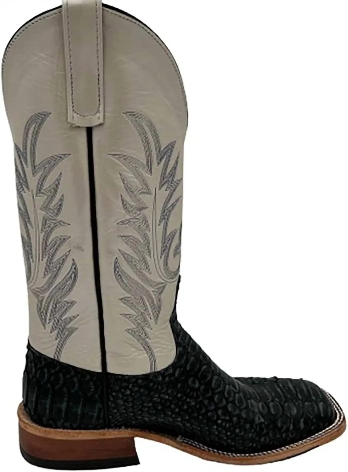 Anderson Bean Boots Мужские ботинки из питона в винтажном черном цвете/кожзаменитель
