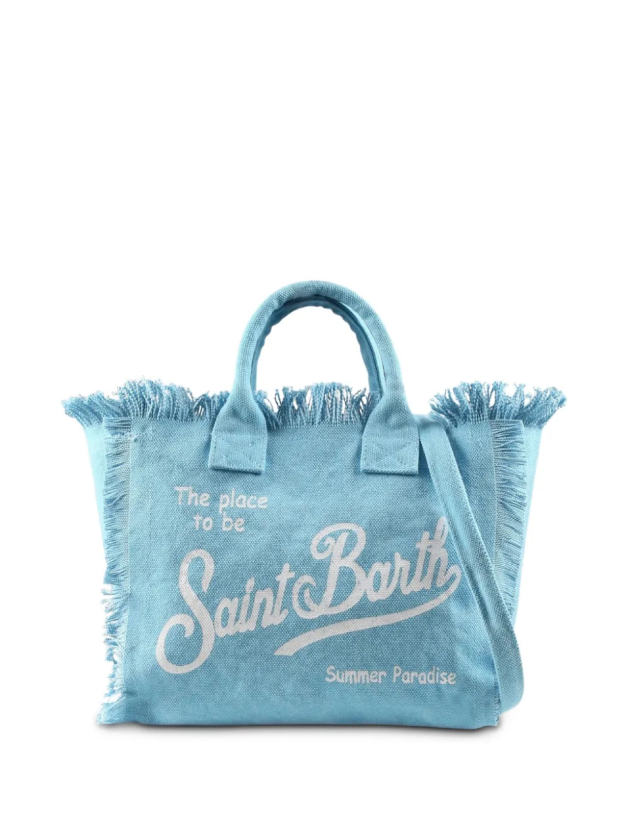 

Сумка-тоут с логотипом MC2 Saint Barth Kids, синий