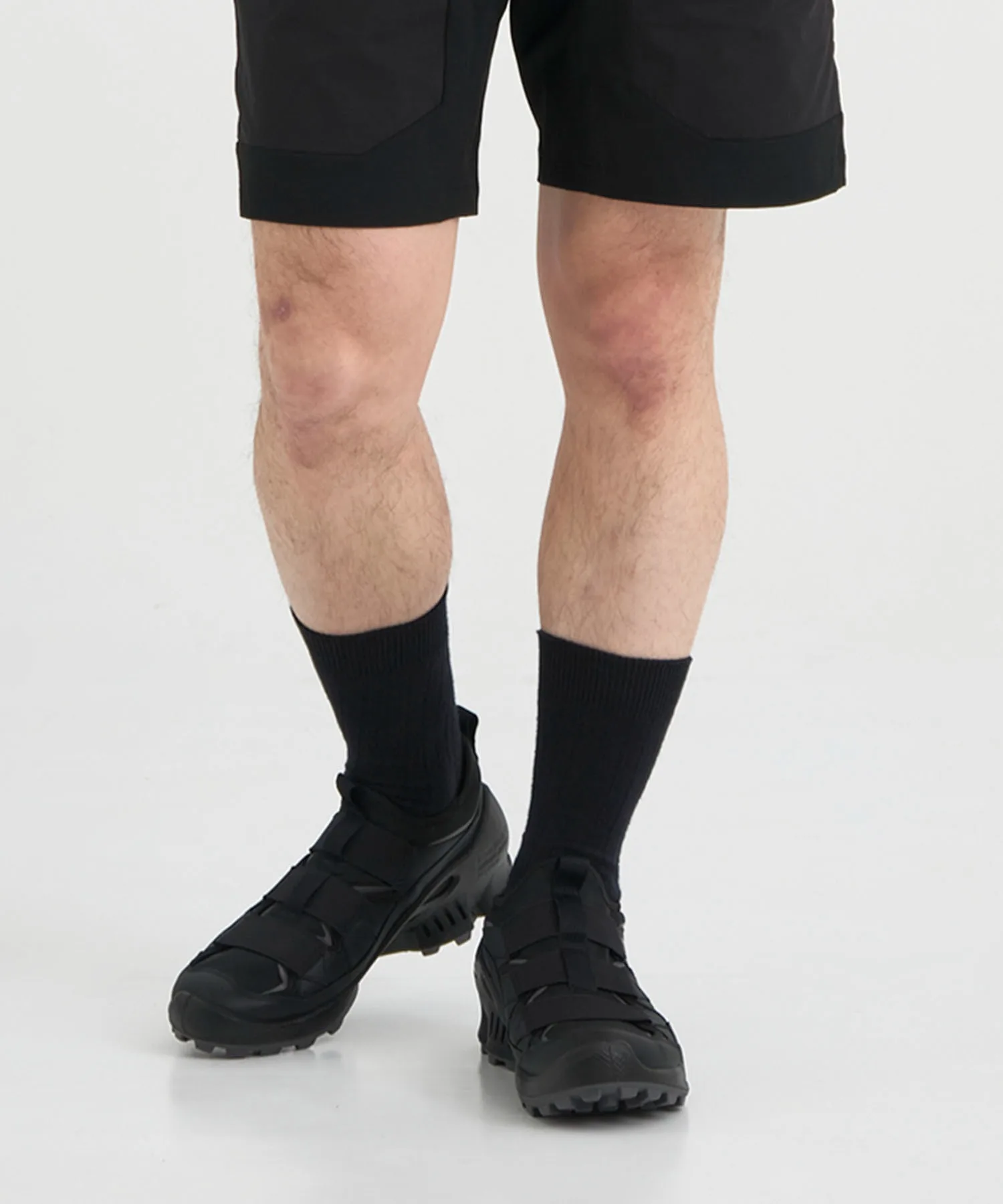 Мужские кроссовки без шнурков WM x ecco 25SS C-trail SLIP-ON WHITE MOUNTAINEERING чёрные — фото 4