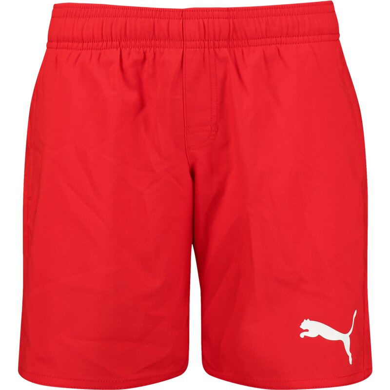 

Плавки для мальчиков, шорты средней длины Puma, красный