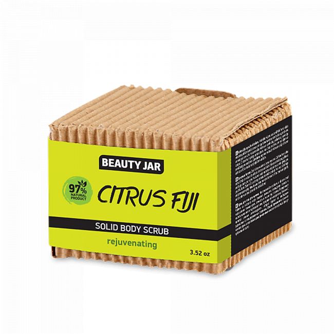 

Citrus Fiji твердый скраб для тела Beauty Jar, 100 гр