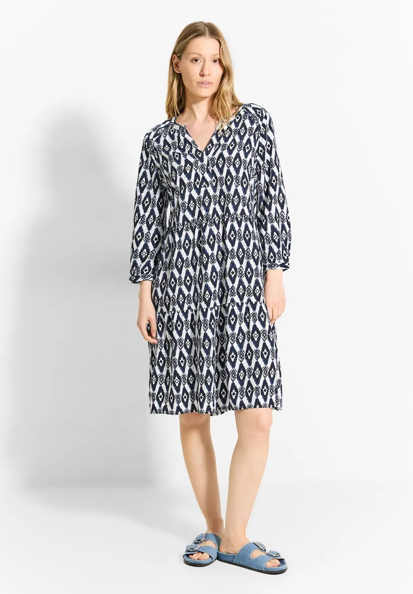 

Платье-туника Cecil, длина до колена, белый