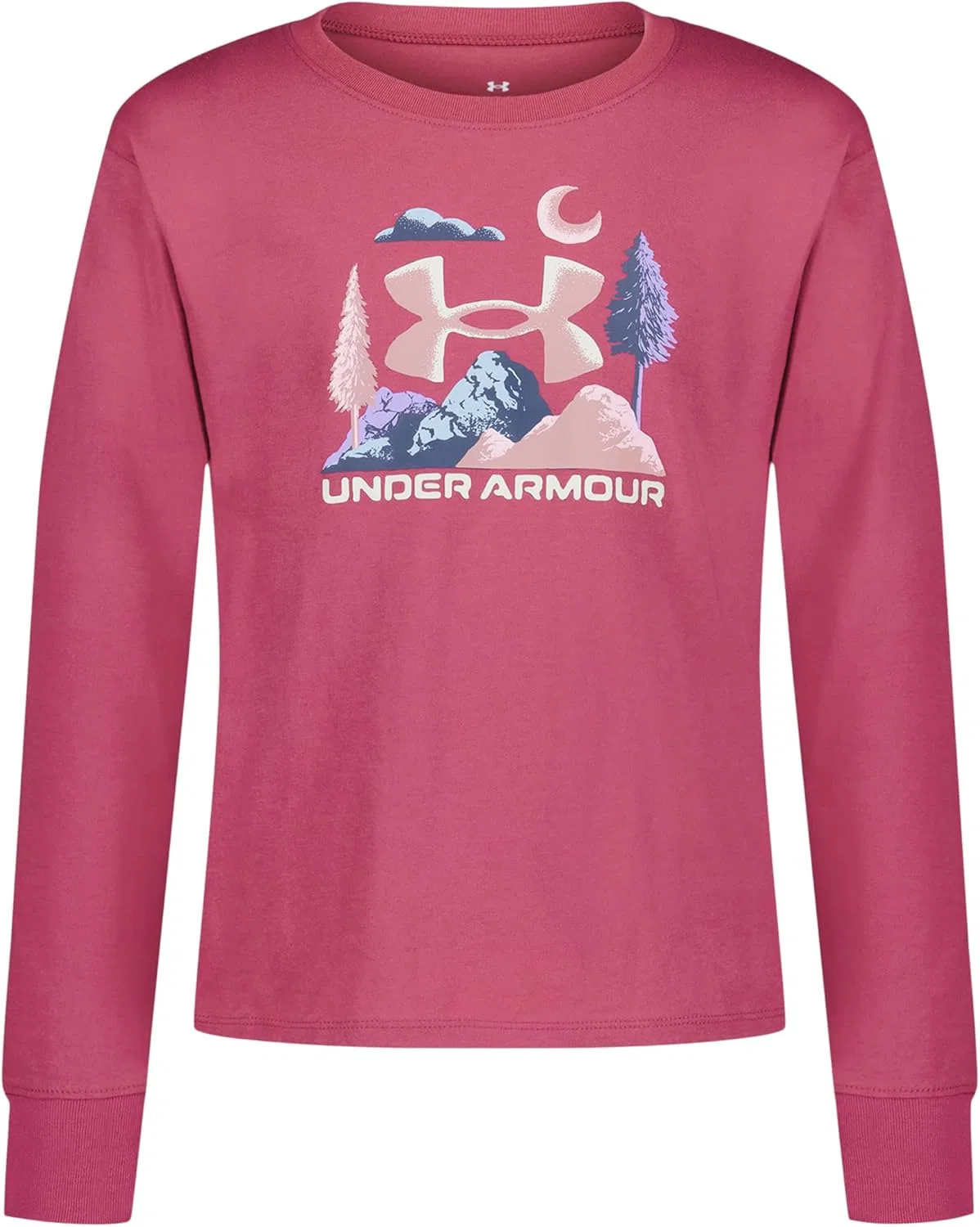 Футболка с длинным рукавом Under Armour Outdoor Collection, Fuchsia Forest