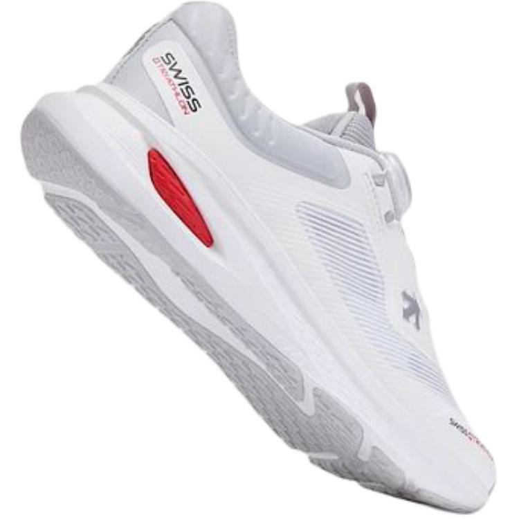 Коллекция RUNNING: амортизирующие кроссовки Rebound с дышащим низким верхом для детей и подростков DESCENTE, белый — фото 4