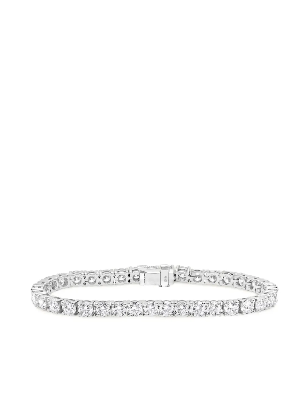 

Браслет Aurora из белого золота с бриллиантами Jewels Aficionado, серебяный
