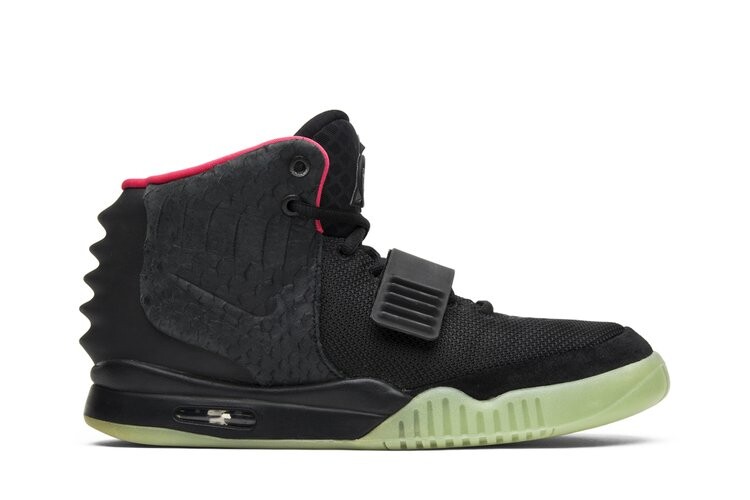 

Кроссовки Nike Air Yeezy 2 NRG 'Solar Red', черный