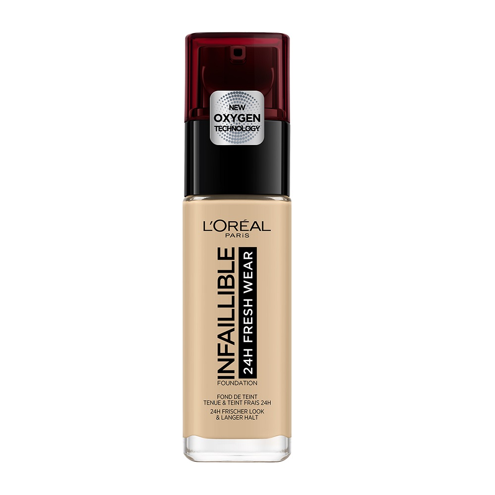 

Основа под макияж infaillible 24h fresh wear foundation L′Oréal Paris, цвет 100 linen, 30 мл