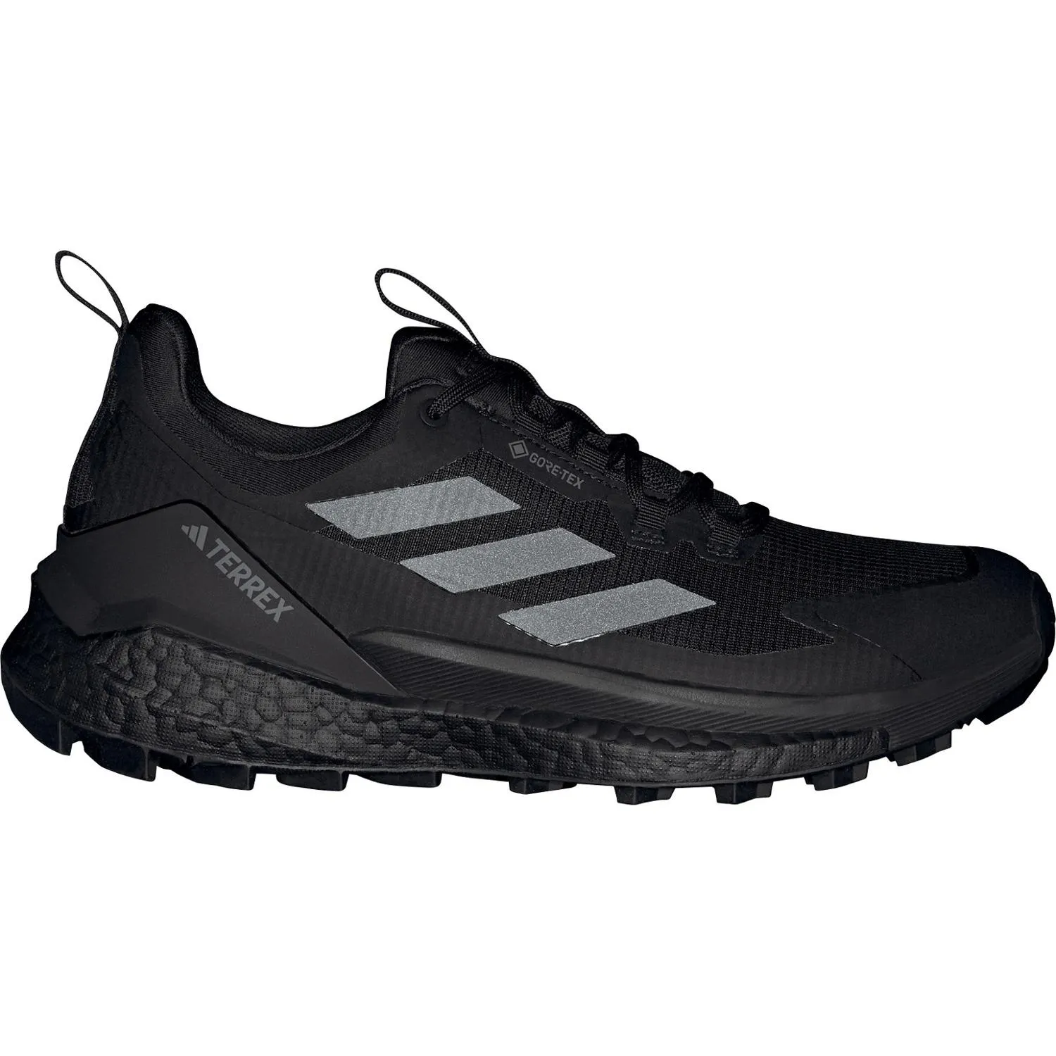 

Terrex Free Hiker GORE-TEX 2.0 Низкие походные ботинки adidas, Core Black/Grey Four