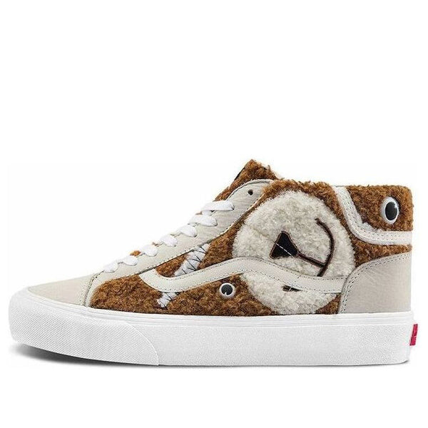 

Кроссовки mid zoo skool vlt lx 'white yellow' Vans, белый