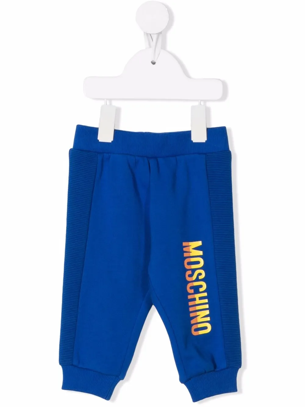 

Спортивные брюки с логотипом Moschino Kids, синий