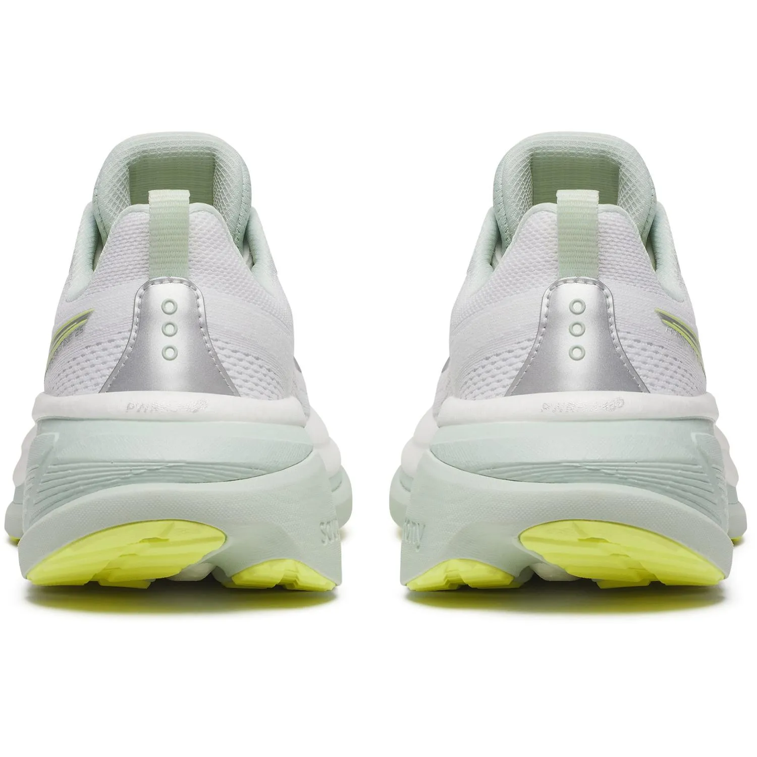 Женские кроссовки Hurricane 25 для бега по дороге Saucony, White/Mist — фото 4