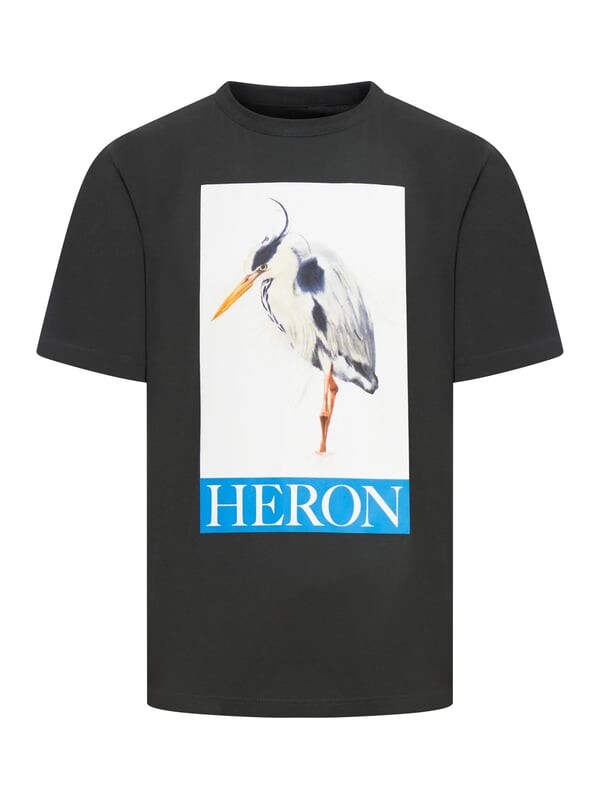 

Футболка с принтом в виде птиц Heron Preston, черный