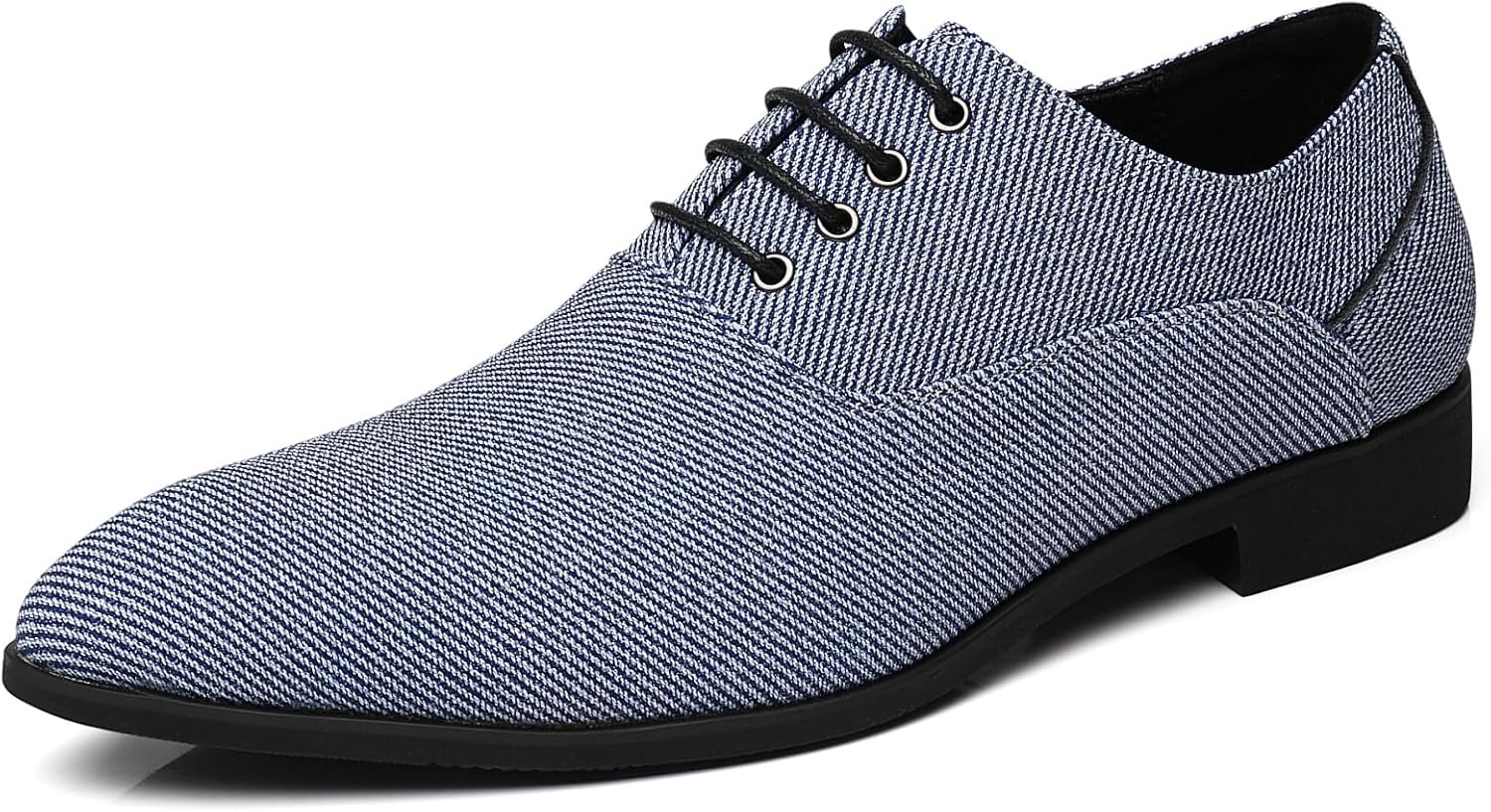 

Мужские модные повседневные оксфордские туфли на шнуровке, классические кроссовки Haza Pairs, синий