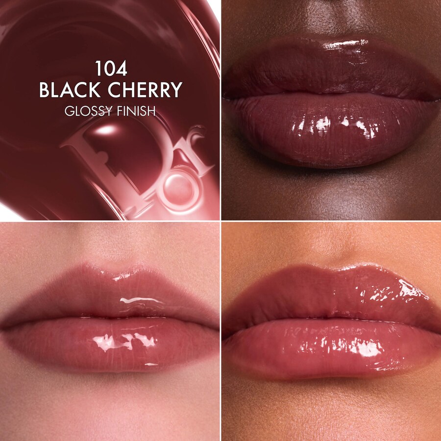Увлажняющий бальзам для губ Lip Glow Butter DIOR, 0.34 oz/10 mL, 104 Black Cherry — фото 2