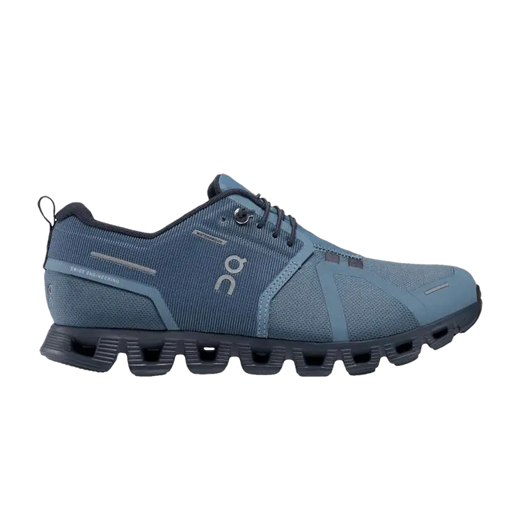 

Кроссовки ON Wmns Cloud 5 Waterproof Metal Navy, синий