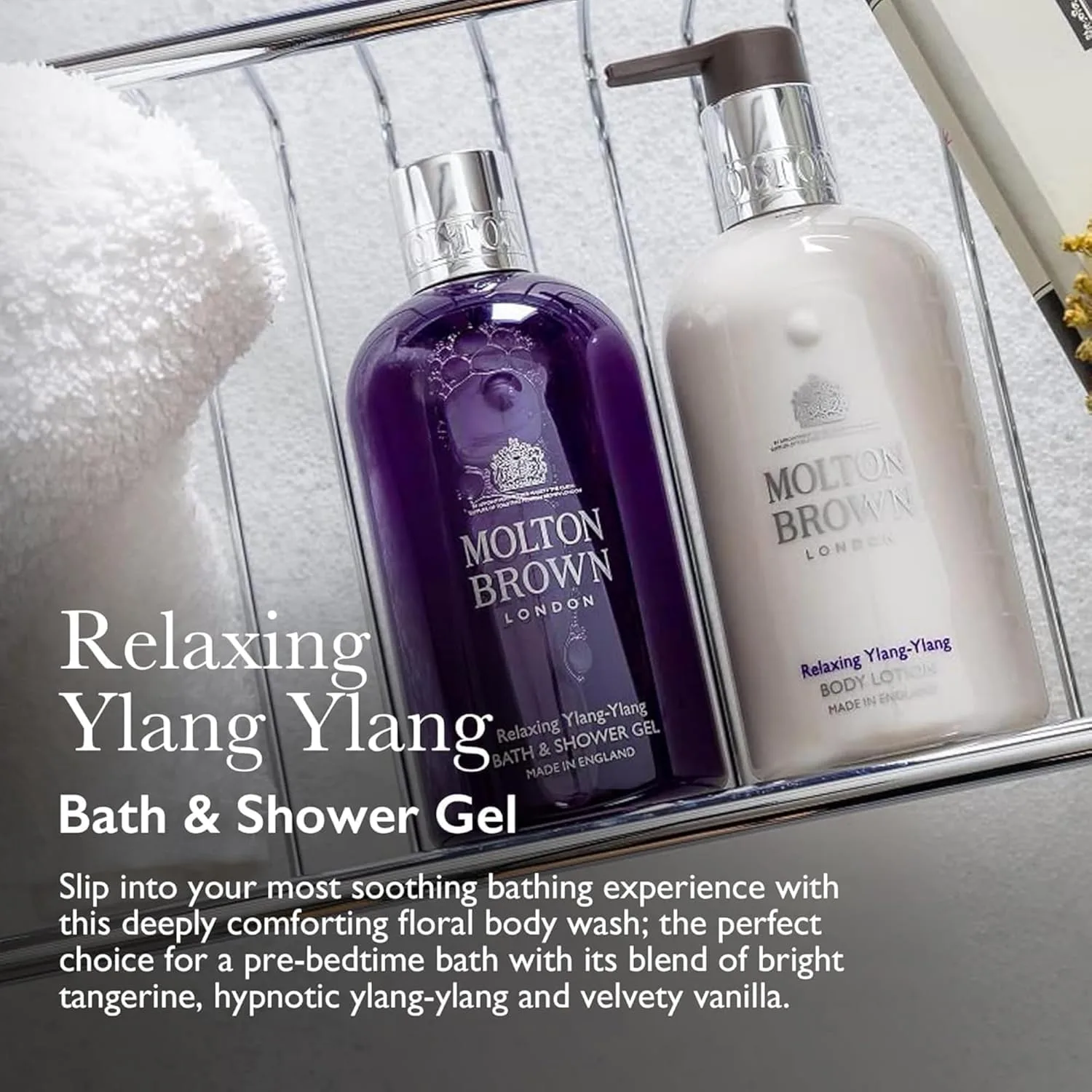 Гель для душа Molton Brown Relaxing Ylang-Ylang, 10 жидких унций., Multicolor — фото 2