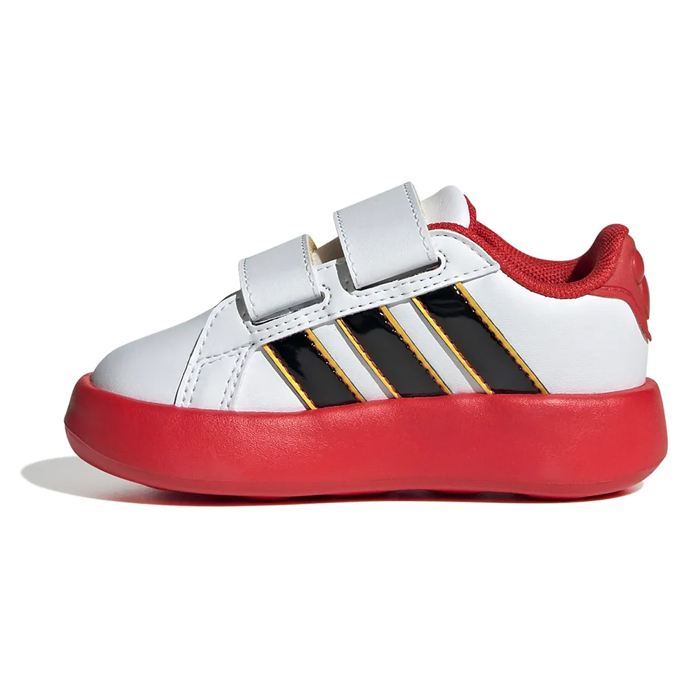 Кроссовки adidas X Disney Mickey Mouse Grand Court infant, белый — фото 3