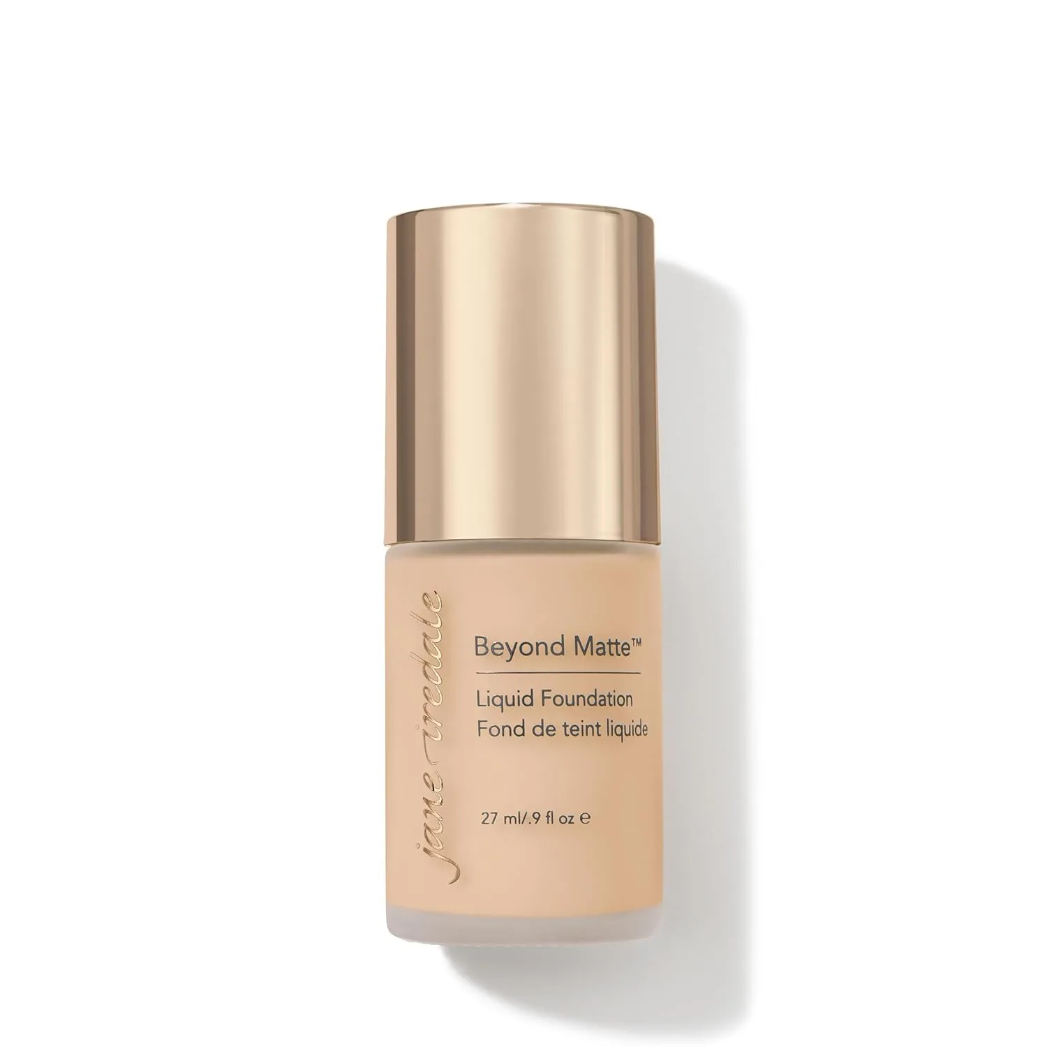 Jane Iredale Beyond Matte 3-в-1 Жидкая тональная основа. Легкое, наслаиваемое покрытие с полуматовым финишем. Веганский продукт, не тестируется на животных., M3