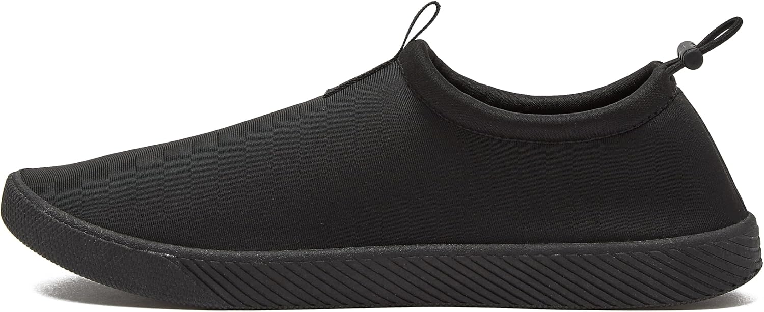 Мужские водные кроссовки Lands' End Slip On, спортивные водные кроссовки из неопрена с быстрой сушкой для пляжа, бассейна или реки с дренажными отверстиями, темно-синий или черный, размер 7-15, водные кроссовки для мужчин — фото 4