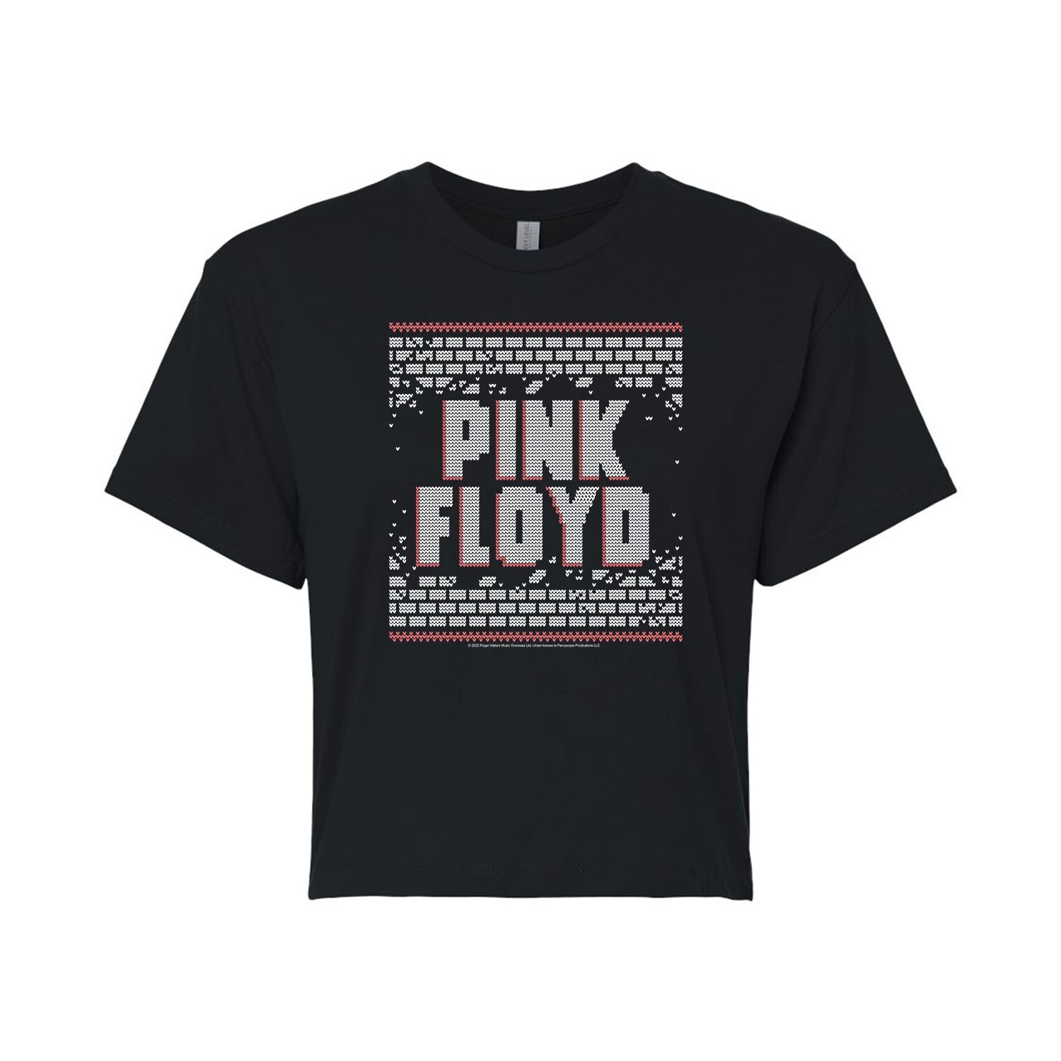 

Укороченная футболка Pink Floyd The Wall для юниоров Licensed Character