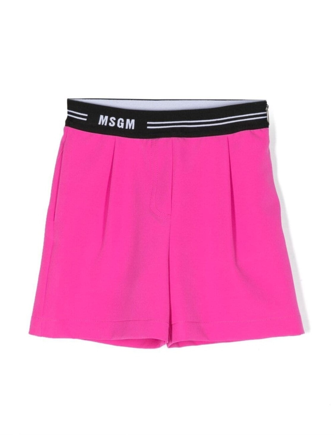 

MSGM Kids шорты с логотипом, розовый