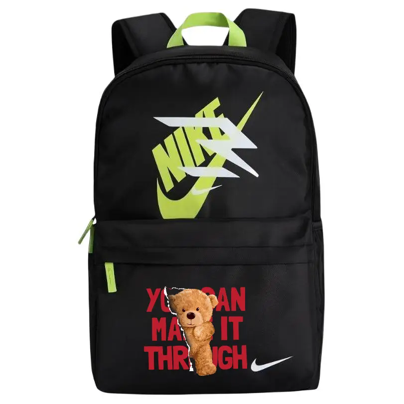 

Nike Полиэстеровый рюкзак унисекс черный, Cute Bear 3