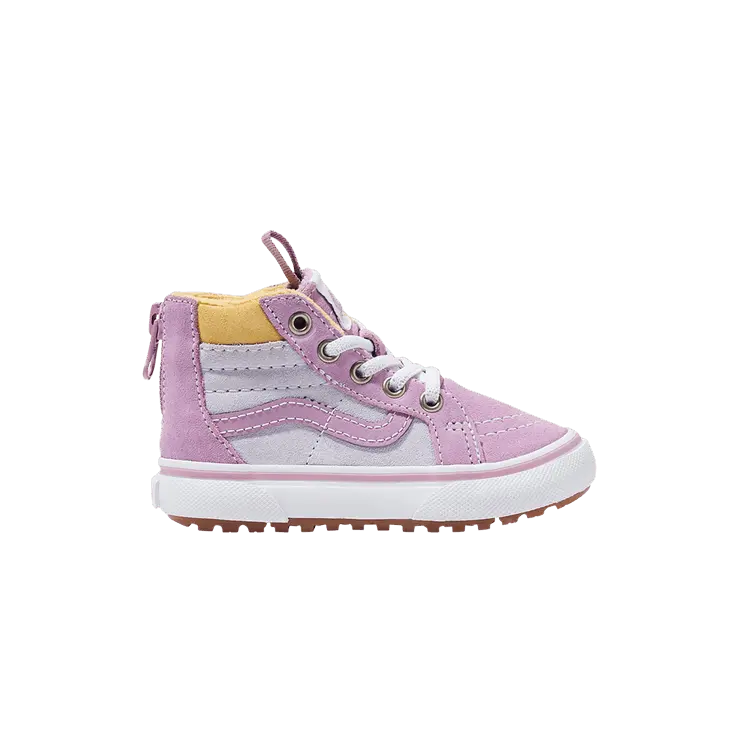 

Кроссовки Vans Sk8-Hi Zip MTE Toddler Insulated - Purple White, фиолетовый