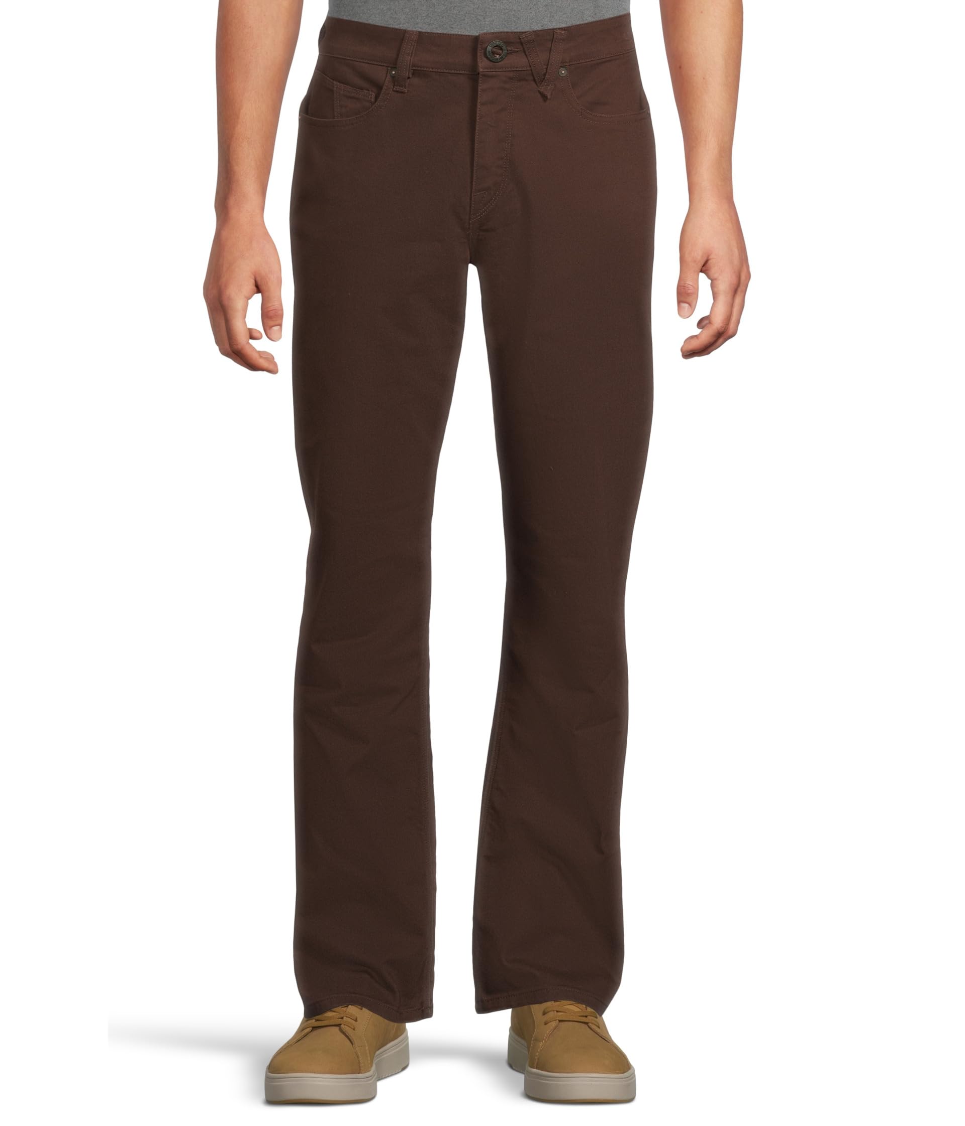 

Брюки Volcom Solver Five-Pocket Slub, цвет Cacao