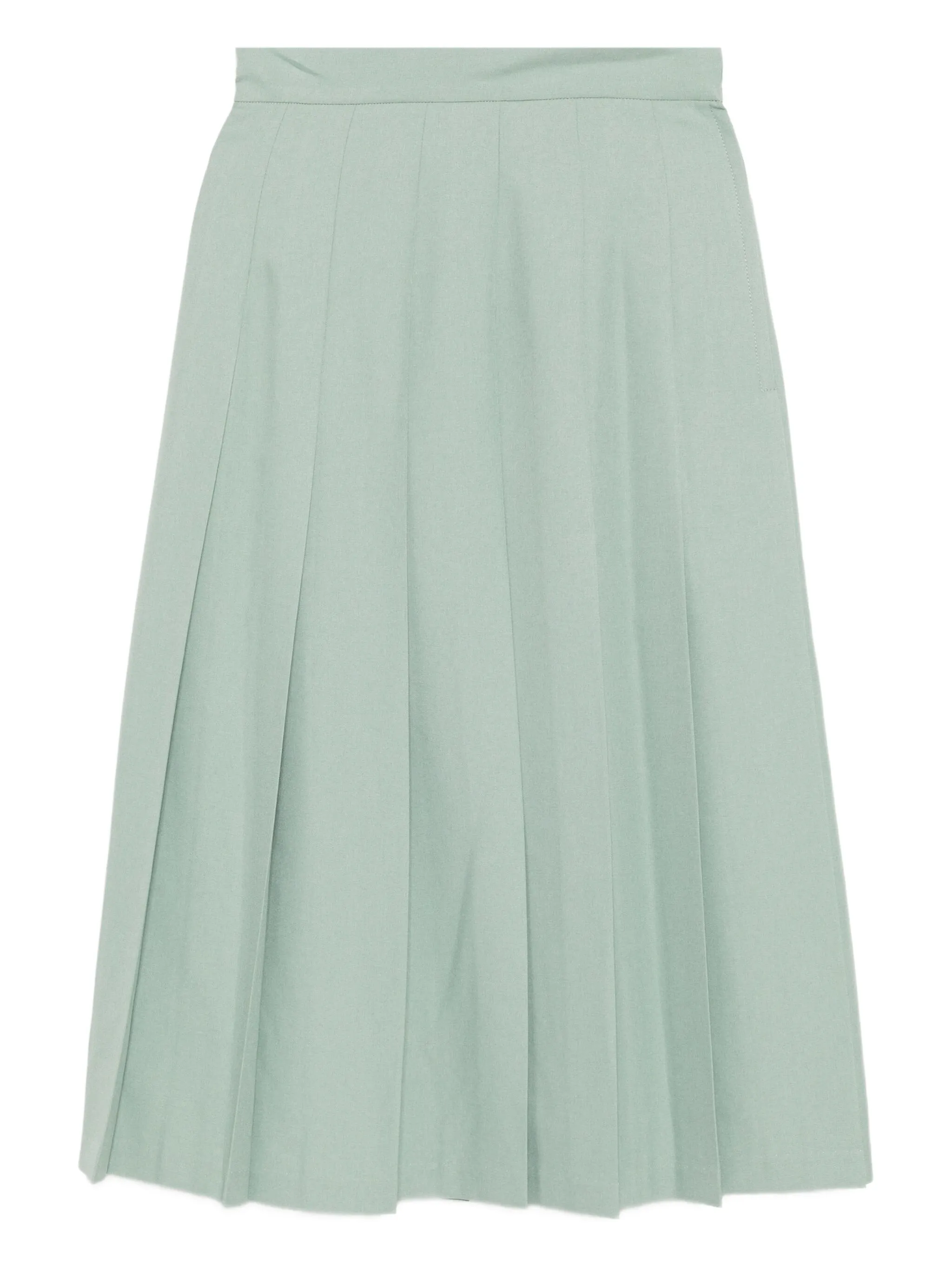 

Плиссированная юбка To B. By Agnès B., зеленый