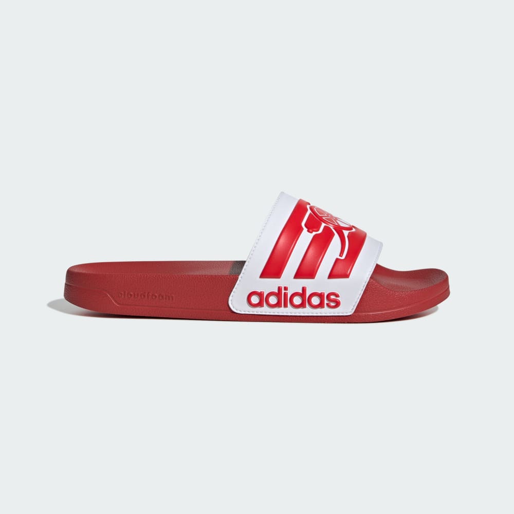 

Шлепанцы Adidas Adilette Shower Arsenal Slides, цвет Power Red/Better Scarlet/Cloud White
