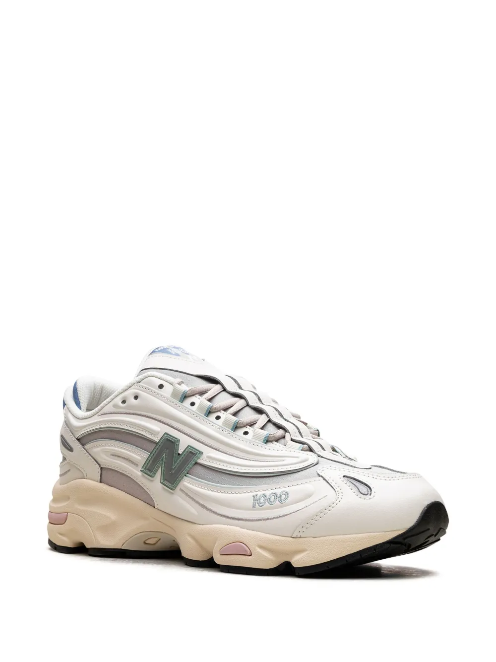 Кроссовки 1000 с контрастными вставками New Balance, нейтральный — фото 2