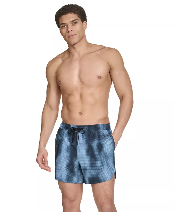 

Мужские эластичные плавки Active Modern Euro 5" Calvin Klein, синий