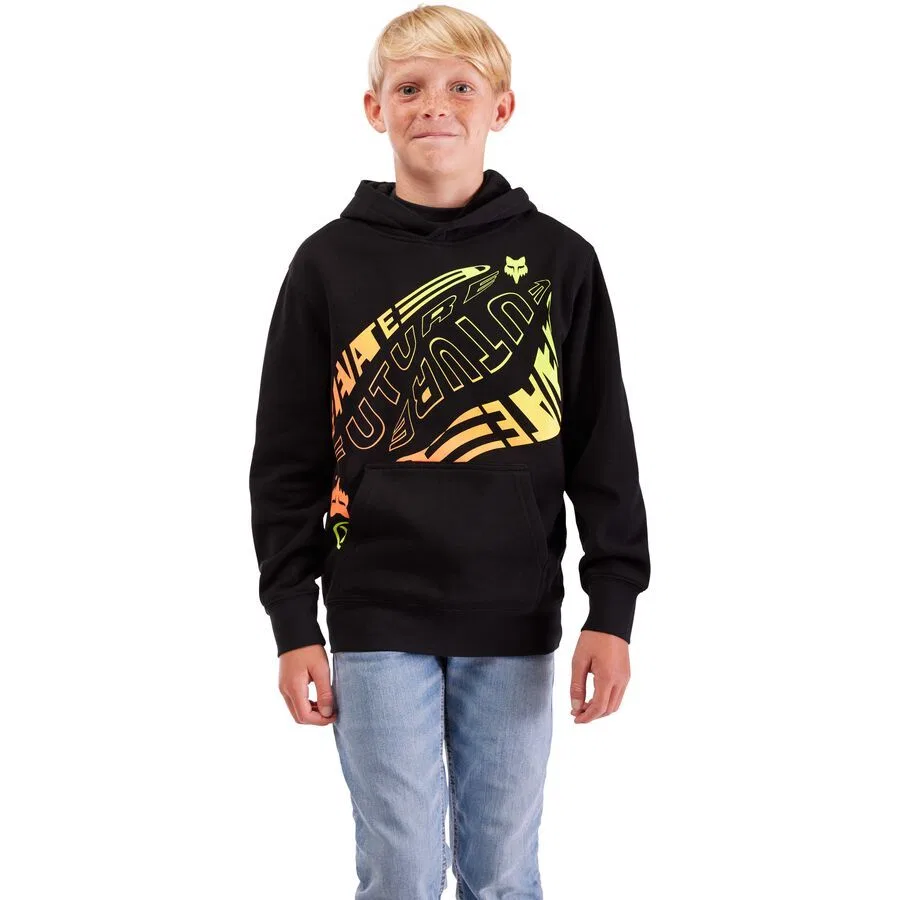 Детская толстовка с капюшоном Fox Racing, Black