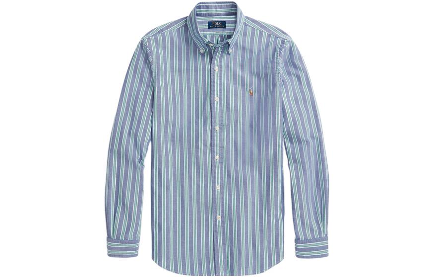 

Футболка поло мужская синяя Polo Ralph Lauren