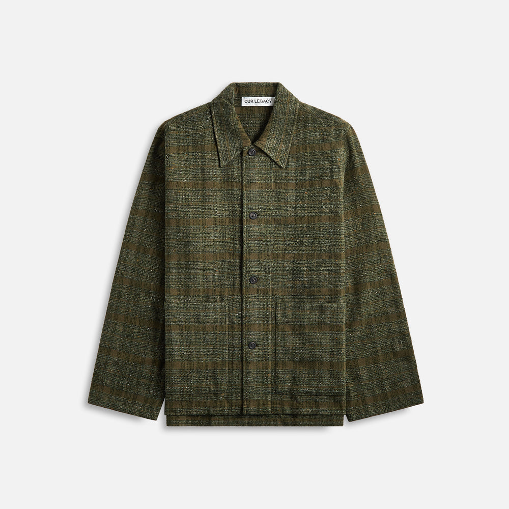 

Куртка Our Legacy Haven Jacket, цвет Seaweed Sparse Check