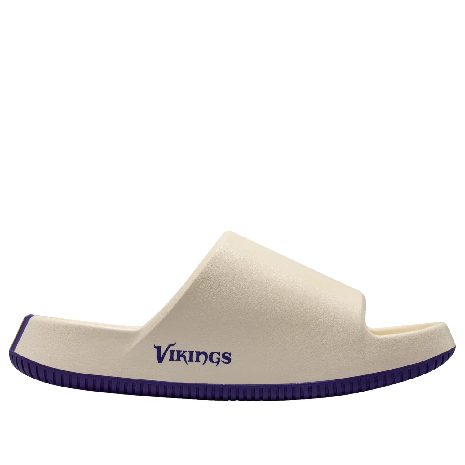 Шлепанцы Nike Calm Slides 'NFL Minnesota Vikings' IM7308-100, белый — фото 4