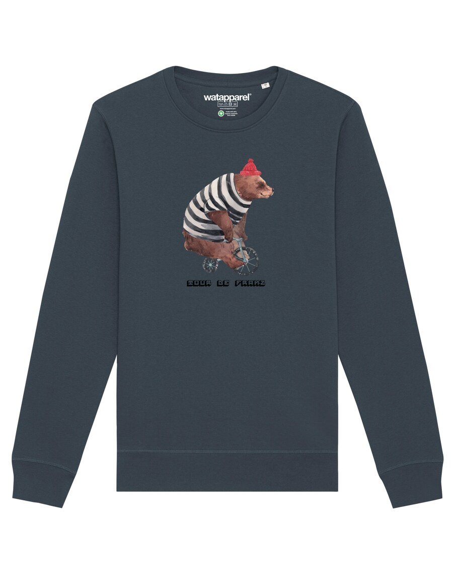 

Свитер Watapparel Sweatshirt Tour de Franz, антрацит