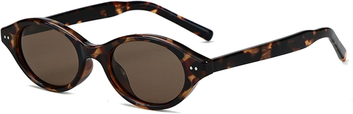 

Солнцезащитные очки в маленькой оправе в стиле ретро для женщин с леопардовым принтом, поляризованные, для мужчин, с защитой от УФ-излучения UV400, аксессуары для мужчин VFDHN, 5