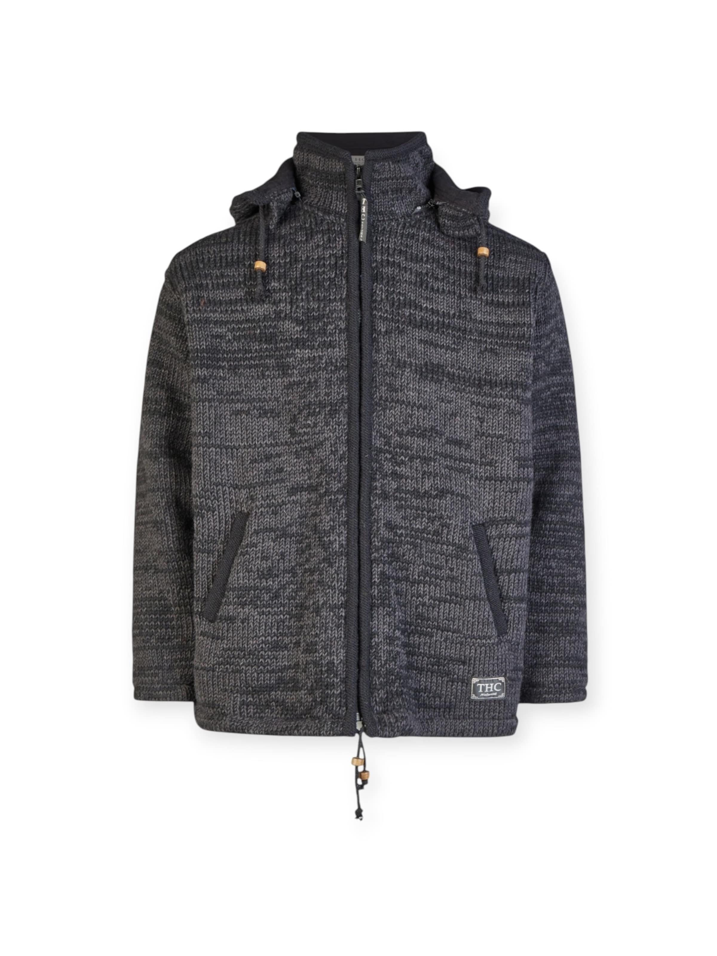 

THC Natural Line Кардиган '851' в крапчатом сером цвете