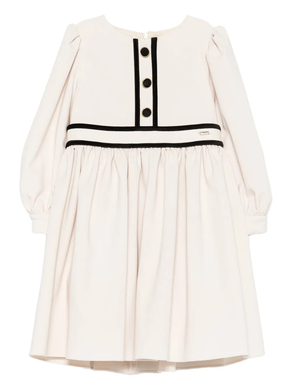 

Платье с объемными рукавами Patachou, слоновая кость